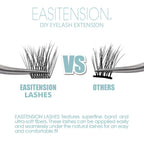 DIY Eyelash Extension, 48 Clusters Volume Lashes Set, Home Eyelash Extension, C curl Lashes Pack