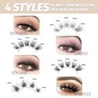 DIY Eyelash Extension Lash Clusters 120 Clusters False Eyelash  Effect Individual Natural Lashes Set at Home Eyelash Extension  Lashes Pack Volume Mixed